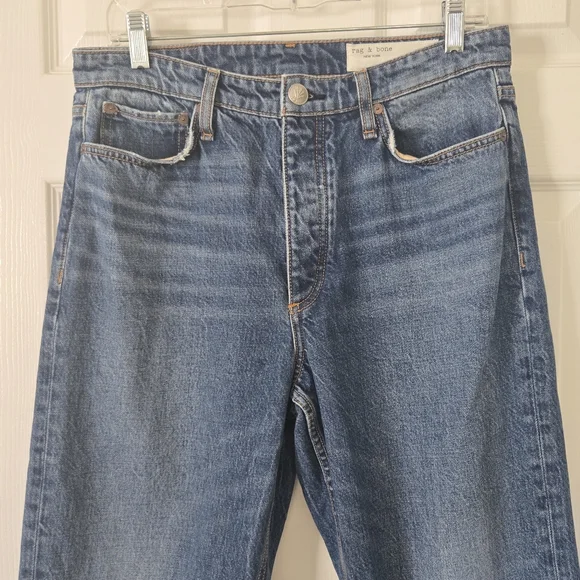 rag & bone Alissa High Rise Barrel Leg Jeans - Picture 4 of 16